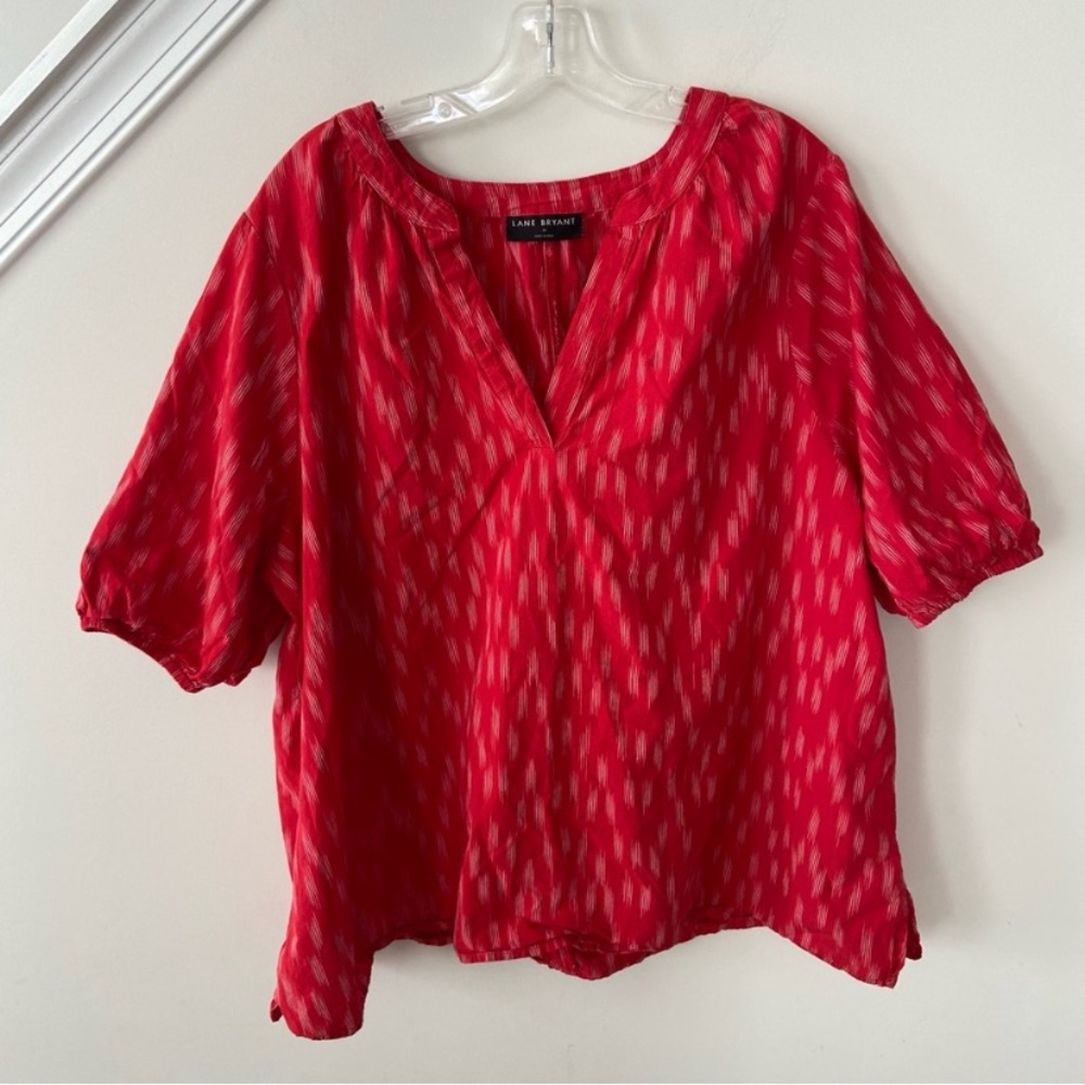 Lane Bryant Poplin blouse